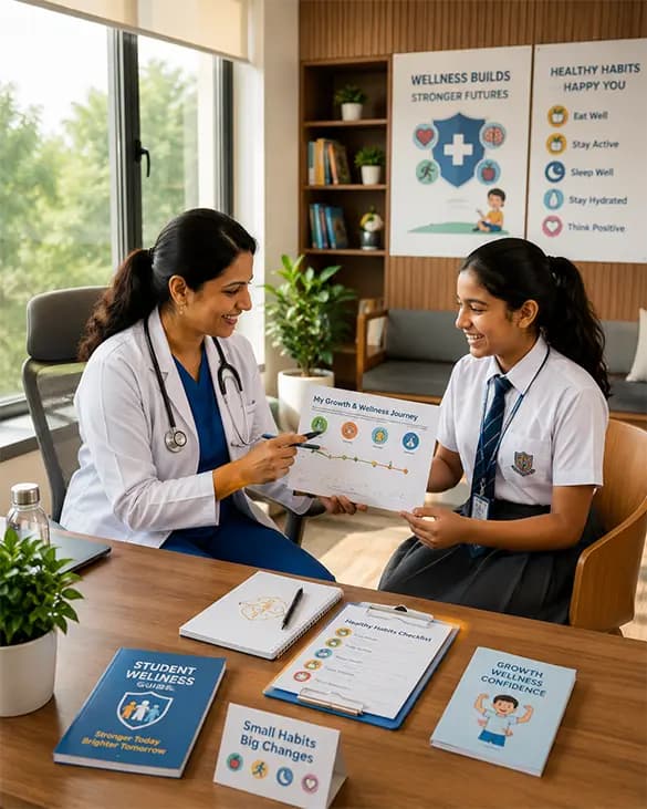 Adolescent health guidance discussion