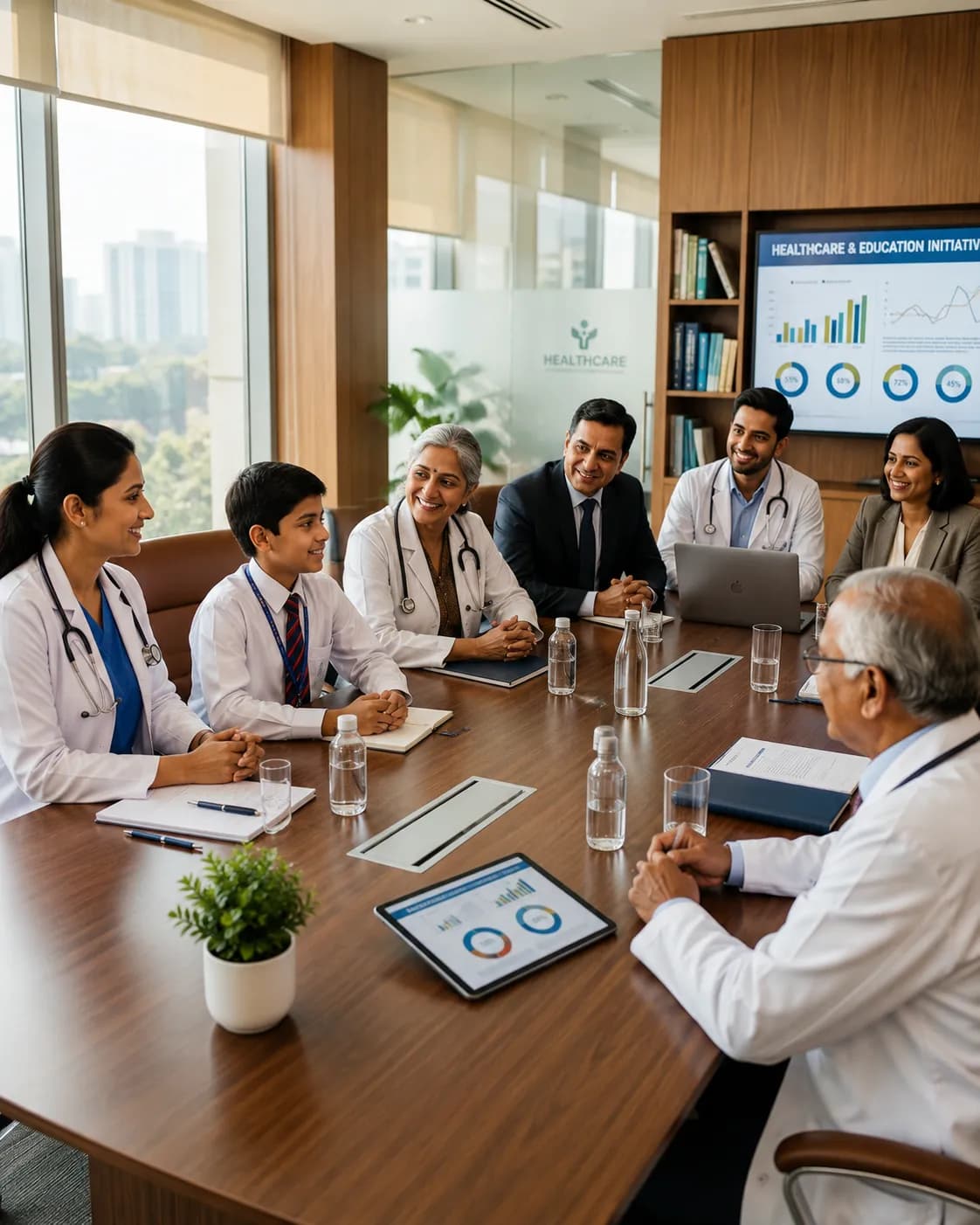 Institutional health dashboard overview